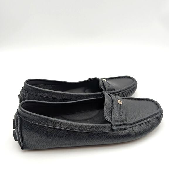 Anne Klein Snippie Slip-On Loafer Shoes Round Toe Women's Black Size US9M EU40 - Picture 3 of 11